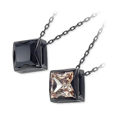 Blue Cat シルバーペアネックレス SPG524-913-SPG524-912