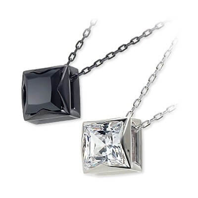 Blue Cat シルバーペアネックレス SPG524-913-SPG524-914