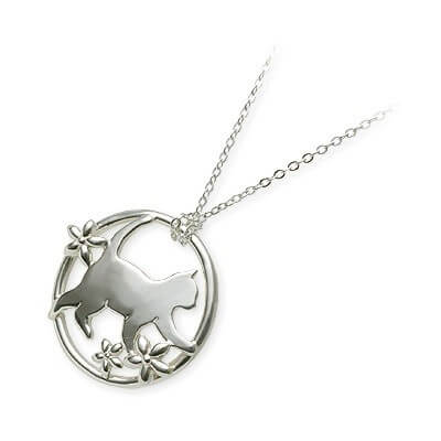 Blue Cat シルバーネックレス SPV484-0925