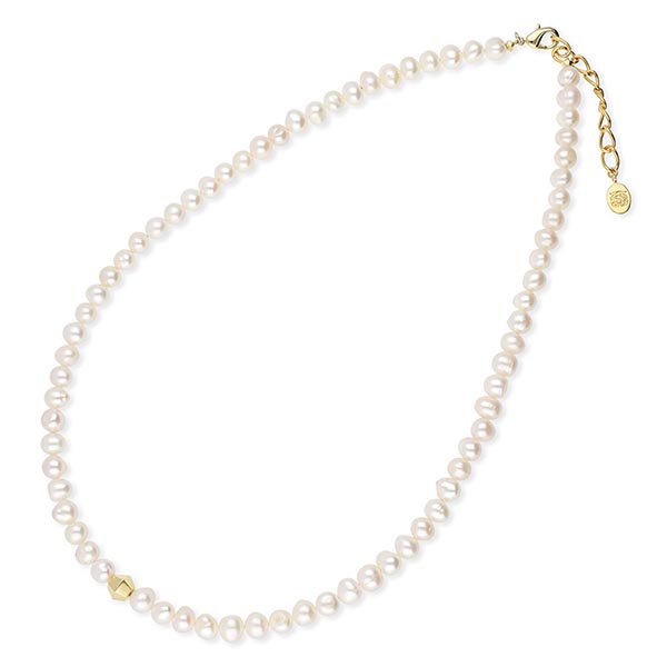 SAINTS 淡水パールネックレス SSN-215GD