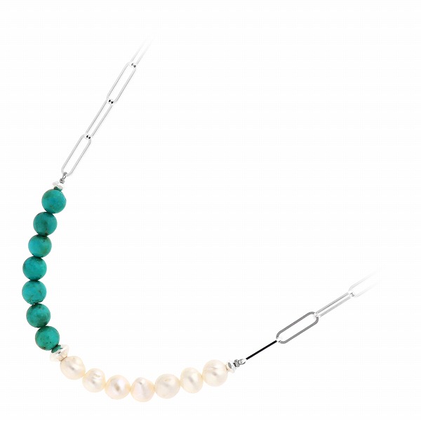 SAINTS 淡水パールネックレス SSN-511TQ-M