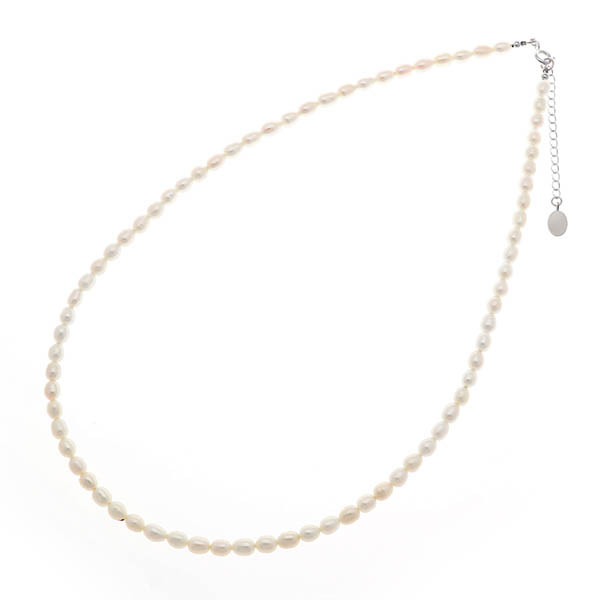 SAINTS 淡水パールネックレス SSP-222SV