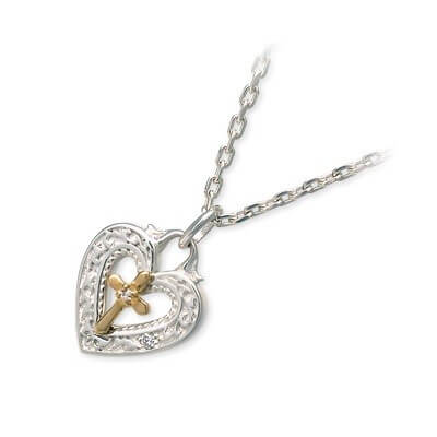 SAINTS レディースシルバーネックレス SSP11-203