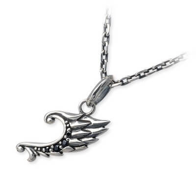 SAINTS シルバーネックレス SSP2-211BK