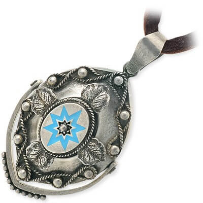 SAINTS レザーネックレス SSP2-211SV