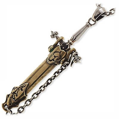 SAINTS シルバーネックレス SSP8-93