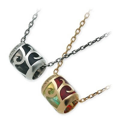 SAINTS シルバーペアネックレス SSP9-112-SSP9-112G