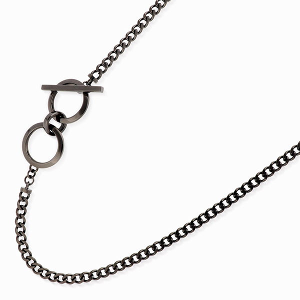 Sweet Rose ステンレスネックレス STN004-BK