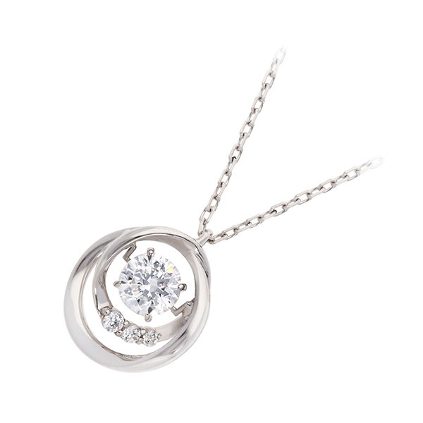 MOMAJ レディース シルバーネックレス TW-908-SV925