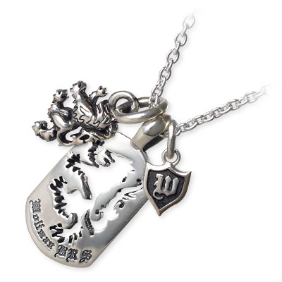 WOLFMAN B.R.S シルバーネックレス WO-P-110