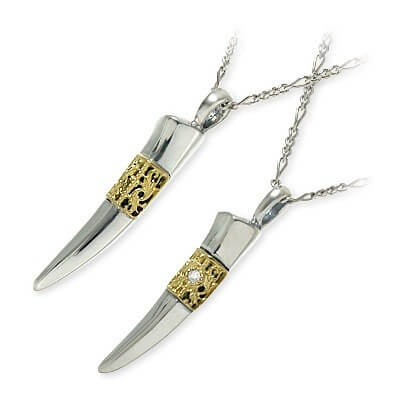 Dr MONROE シルバーペアネックレス XP-01L-XP-01S