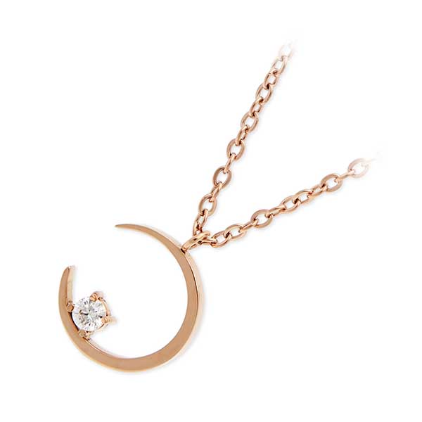 Zanipolo Terzini ステンレスネックレス ZTP2433FMRGCZWH