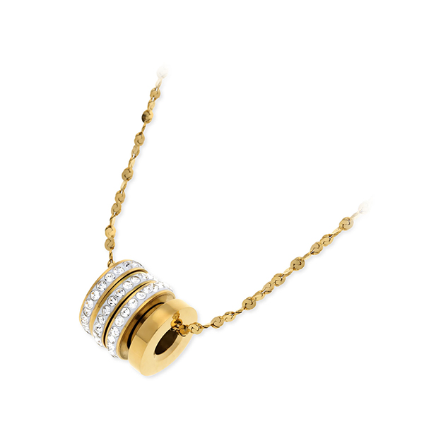 Zanipolo Terzini ステンレスネックレス ZTP4203FMYGCZWH