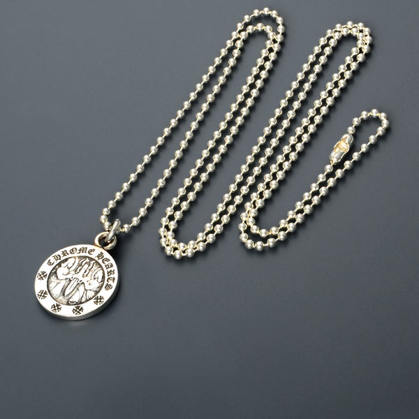 Chrome Hearts クロムハーツ メンズシルバーネックレス CHARM ANGEL