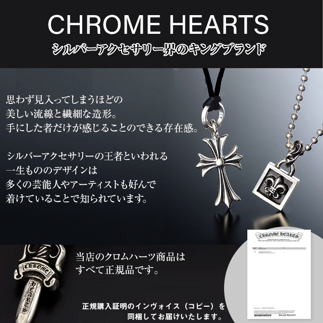 Chrome Hearts クロムハーツ メンズシルバーピアス EARRING TINY E CH 