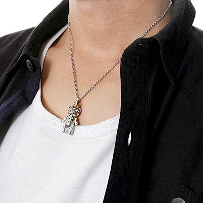 K-SMITH ケイスミス シルバーペアネックレス KI-1432-OLY-KI