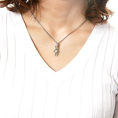 K-SMITH ケイスミス シルバーペアネックレス KI-1432-OLY-KI