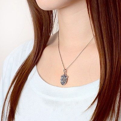 シルバーイニシャルネックレス_7