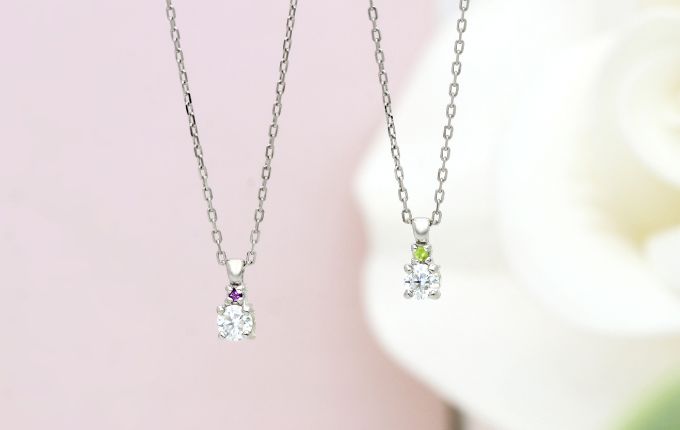 Sweet Rose レディース シルバーネックレス SSN006-01～SSN006-12