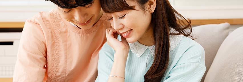 ふたりで着ける誕生日プレゼント