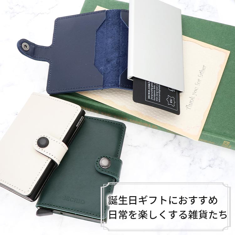 SECRID メンズ レザーウォレット SCR-MM