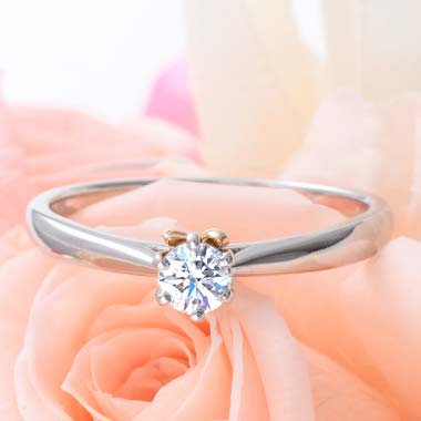 Disney プラチナエンゲージリング DE17-P001N