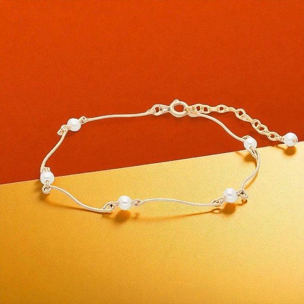 UZUOU レディース ゴールドフィルドブレスレット PBG-2001