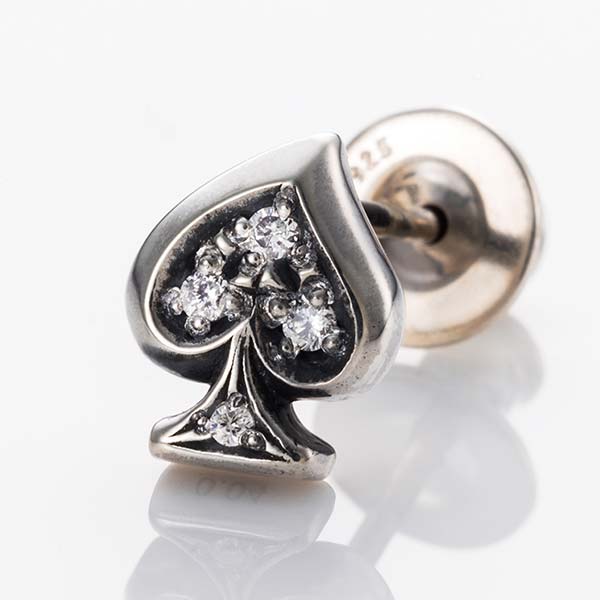 PUERTA DEL SOL シルバースタッドピアス PC626