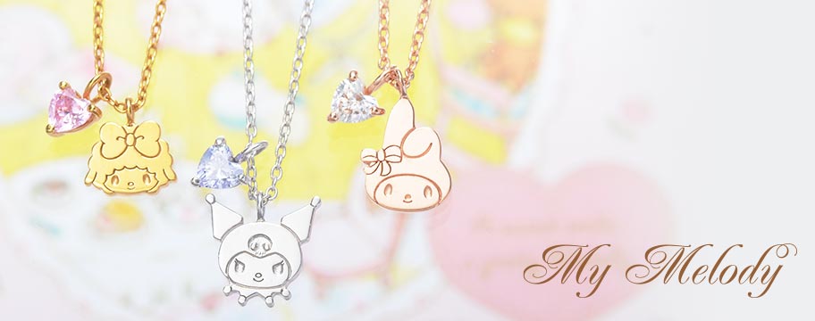 誕生石付き ディズニープリンセスネックレス