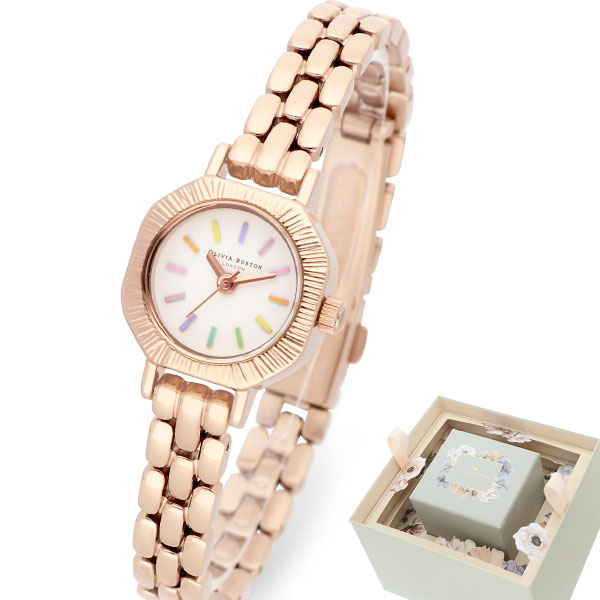 OLIVIA・BURTON ステンレスウォッチ