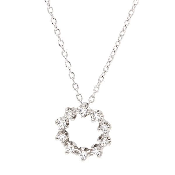 Sweet 10 Diamond レディース プラチナネックレス PCSL20144