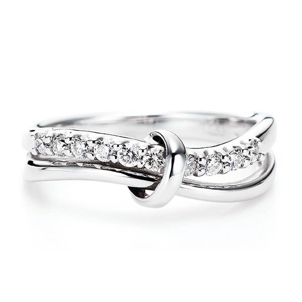 Sweet 10 Diamond プラチナリング PRSD10012