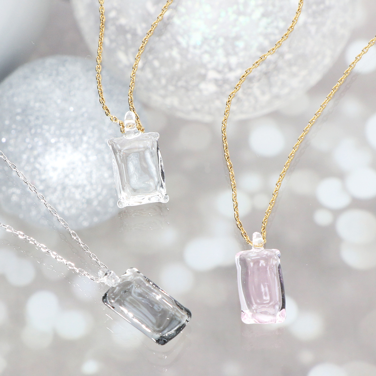 HARIO Lampwork Factory レディース ガラスネックレス HAJ-N-001C