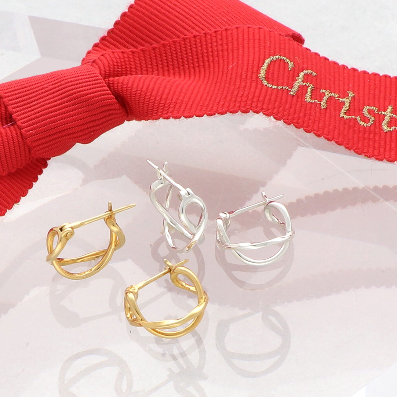 Sweet Rose レディース シルバーピアス SSP003-G SSP003-S