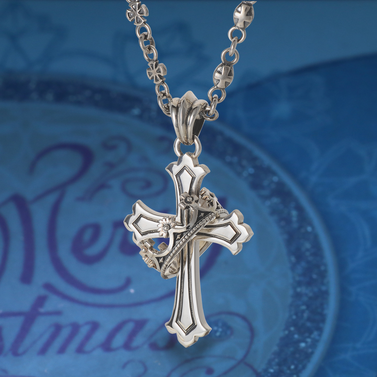 LION HEART メンズ シルバーネックレス 01NE0011SV