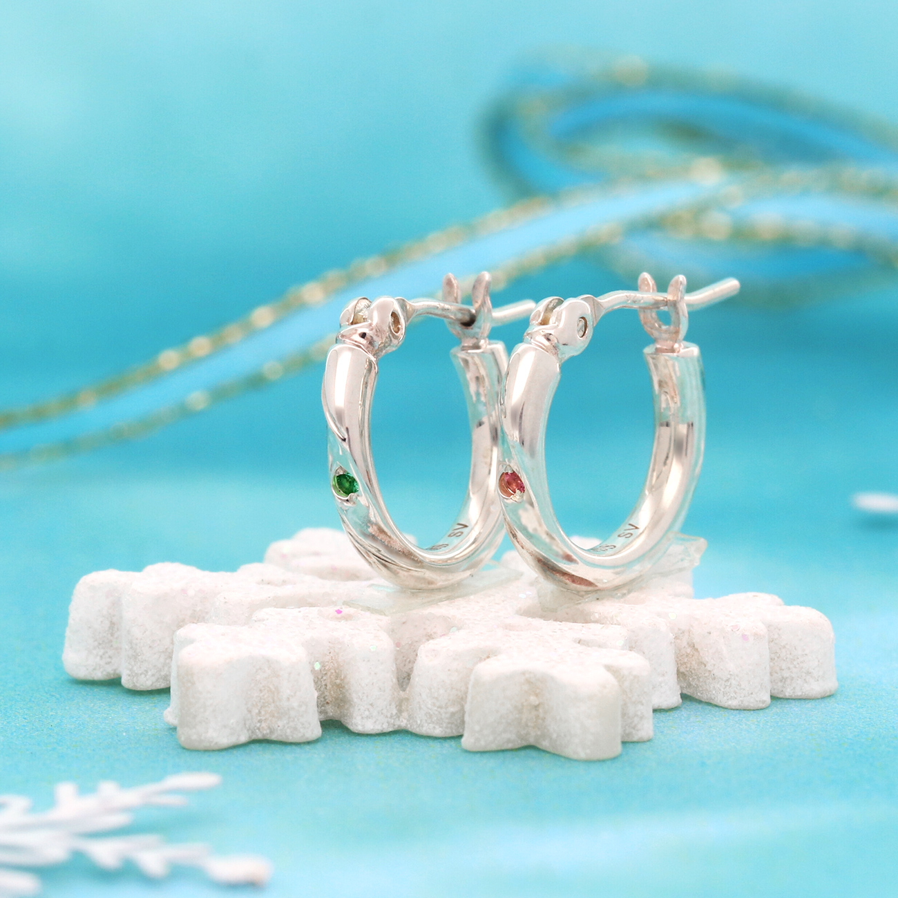 THE KISS シルバーペアピアス JW-SPE701BIRTH-P-M1-L1~JW-SPE701BIRTH-P-M9-L9