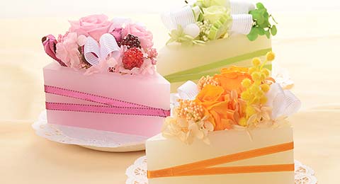 ケーキアレンジ